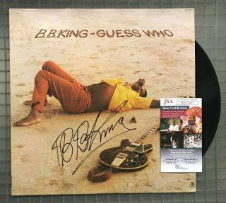 Bb King Signed Guess Who Record Album Vinyl Autographed Auto Jsa