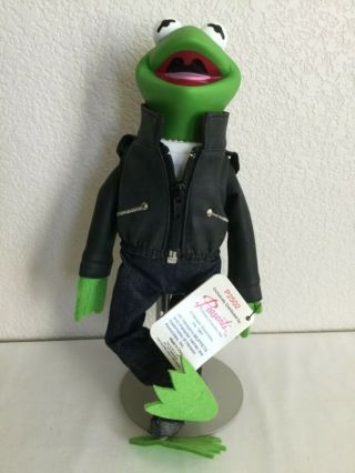 Jim Hensons Muppets Kermit The Frog Plush Doll 1991 Presents Hamilton Gifts