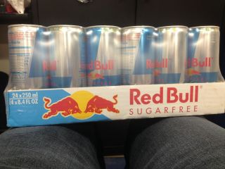 Red Bull Sugar 24x8.  4 Fl.  Oz