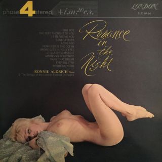 Sexy Cover Cheesecake Lp Vinyl Ronnie Aldrich Romance In The Night Slc 4430 3