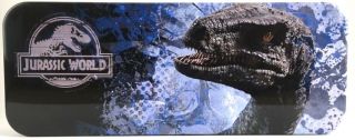 Jurassic World Pencil Tin Graphic Box Universal Studios Officially Licensed