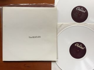 The Beatles - White Album - White Vinyl - Sebx - 11841 - With Poster And Pictures
