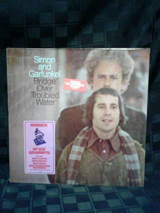 Simon And Garfunkel Bridge Over Troubled Water Album W/labels - Columbia
