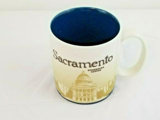 Starbucks Sacramento Collector Series City Coffee Mug 2009 16 Oz