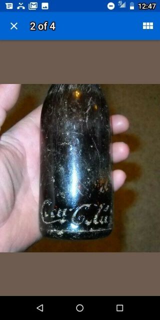 Antique/Vintage Coca Cola staight side bottle Huntsville,  Ala. 2