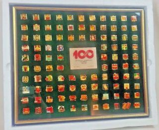 Coca Cola Centennial Celebration Pin Series 1886 - 1986 Collectors Set - May 1986