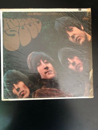 The Beatles Rubber Soul Capitol St 2442 1965 Early Pressing Pop Rock