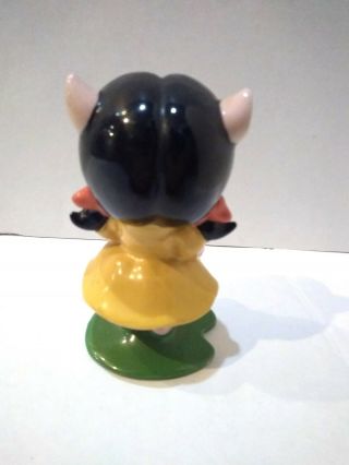 Vintage Warner Bros 1977 Petunia Pig Ceramic Figurine 5 Inches 4