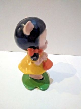 Vintage Warner Bros 1977 Petunia Pig Ceramic Figurine 5 Inches 5