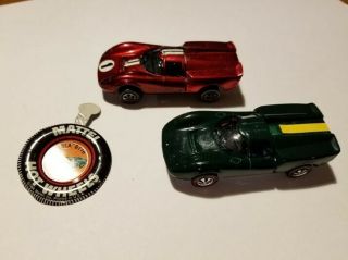 Hot Wheels Red Line 68/69 Lola Gt70 6254 With One Badge