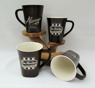 4 Tim Hortons Limited Edition Coffee Mug Always Cafe & Bake Shop For Pmsmayb