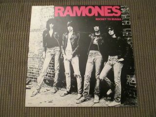 Ramones - Rocket To Russia - 1977 Us 1st Press Sr 6042 Vg,  Cond.