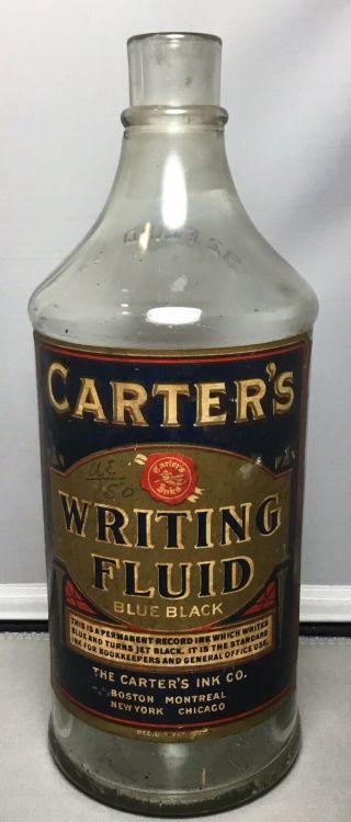 Carters Writing Fluid - Labeled Quart Master Ink