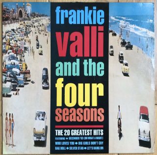 Frankie Valli And The Four Seasons‎– The 20 Greatest Hits 12” Vinyl Lp 1988