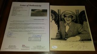 Elton John Music Legend Signed Autographed 8x10 B/w Promo Photo Jsa Loa Rare