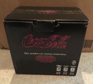 Coca Cola Stranger Things 1985 Pack 2 Coke Cans 2 Bottles Classic Zero