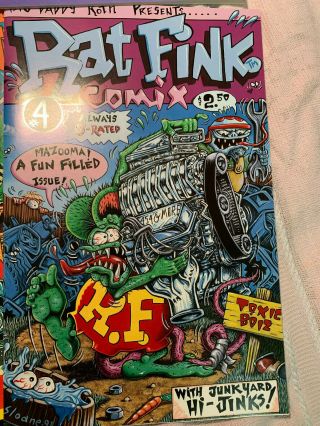 RAT FINK COMICS COMIX COMPLETE SET.  ED BIG DADDY ROTH. 2