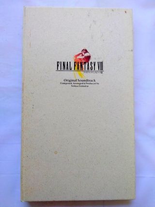 Final Fantasy 8 Viii Soundtrack Limited Edition 4cd Japan Ff Mz