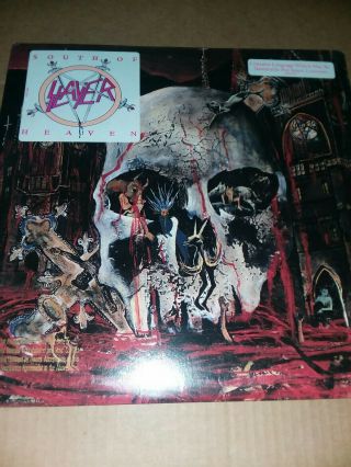 Slayer South Of Heaven 1988 Us Def Jam Promo Lp With Press Kit