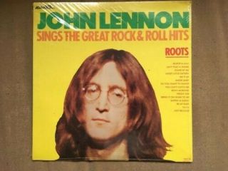 John Lennon - Roots: Sings The Great Rock & Roll Hits A8018 1975 In Shrink