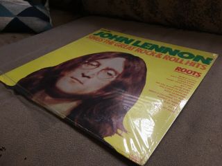John Lennon - Roots: Sings the Great Rock & Roll Hits A8018 1975 IN SHRINK 3