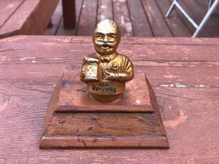 Old Reading Beer Tap Knob Handle Tapper Old Gus Figure Bar Tavern Cool Piece