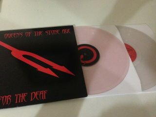 Queens Of The Stone Age Songs For Deaf 2x Pink Vinyl Lp Record Bonus Songs