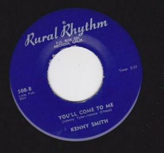 Rockabilly 45 Kenny Smith " You 