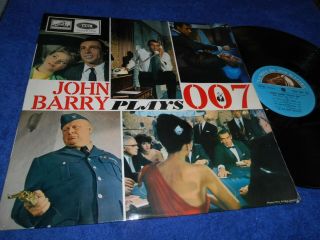 John Barry Plays 007 (lp) France 60s Great Cover Rare James Bond Ex/ex
