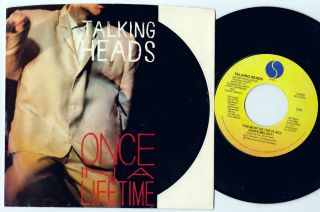 Talking Heads Once In A Lifetime // 1984 Us 7 " -