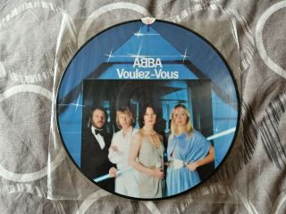 Abba - Voulez - Vous Rare Orig Uk Limited Edition - Picture Disc - Epic Records