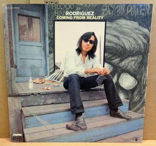 Rodriguez Coming From Reality Og Usa Sussex Records Lp Sxbs 7012 Die Cut Clip