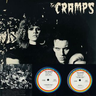 The Cramps Gravest Hits SP 501 USA LP 1979 Vinyl (VG, ) Plays Well 4