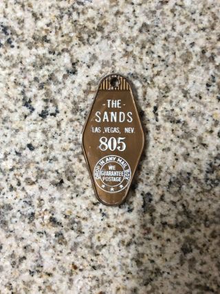 Vintage The Sands Las Vegas,  Nevada Hotel Room Key Chain