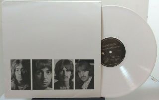 The Beatles - White Unplugged Album - White Vinyl