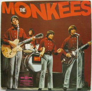 The Monkees S/t 1967 German Only Book Club Lp Exclusive Sleeve Sonderauflage