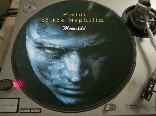 Fields Of The Nephilim - Moonchild Mega Rare 12 " Picture Disc Single Lp The Best