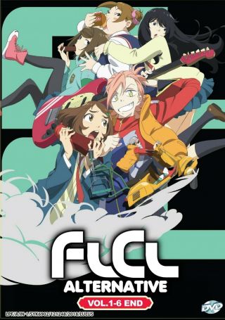 Flcl Alternative The Complete Anime Series Dvd English Dubbed 6 Episodes