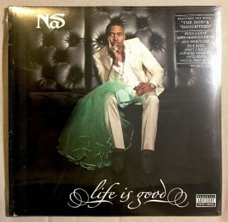 Nas Life Is Good 2lp Mary J Blige Rick Ross Miguel Anthony Hamilton No Id