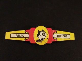 Vintage Felix The Cat Metal Adjustable Ring 1949 Post Cereal Give Away