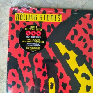 The Rolling Stones - Voodoo Lounge Uncut,  3 LP,  Red Colored Vinyl 2