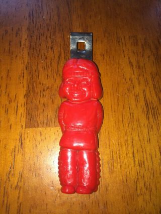 Iroquois Beer Buffalo Ny Opener No.  17 Plastic Red