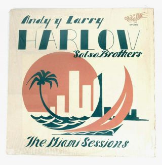 ANDY & LARRY HARLOW LP Miami Sessions SONG Rec ' 88 HOT Miami Salsa HEAR Shrink 2