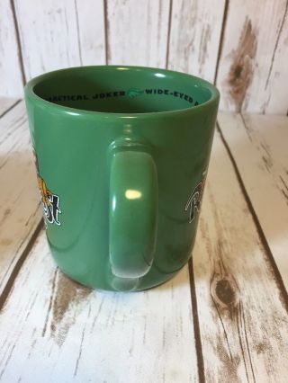 Rainforest Cafe Green Cha Cha Coffee Tea Cup Mug 16 oz Oversize Tree Frog MGM 4