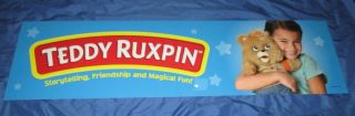 Teddy Ruxpin Toys R Us Exclusive Display/sign (large 4 