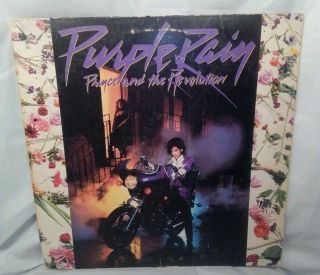 Prince And The Revolution Purple Rain Lp Vinyl Album 1984 Warner Bros 1 - 25110