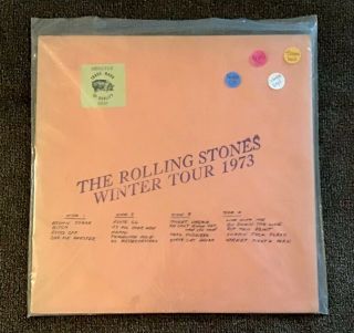 The Rolling Stones All - Meat Music 1973 Winter Tour 2lp Colored Vinyl W/inserts