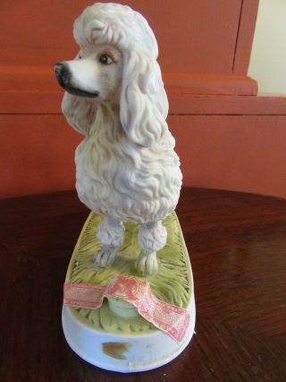 VINTAGE 1975 French Poodle Lionstone Whiskey Whisky Decanter Limited Edition 4