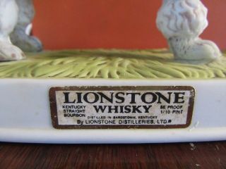 VINTAGE 1975 French Poodle Lionstone Whiskey Whisky Decanter Limited Edition 5