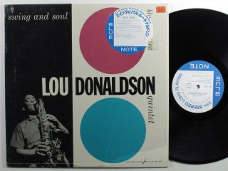 Lou Donaldson Swing And Soul Blue Note Lp Nm Japan Shrink